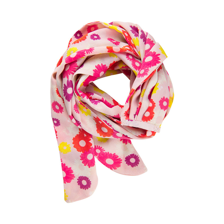 Stuha Boho Spirit Sapphire, Ribbom Printed, vzor Summe Daisies*