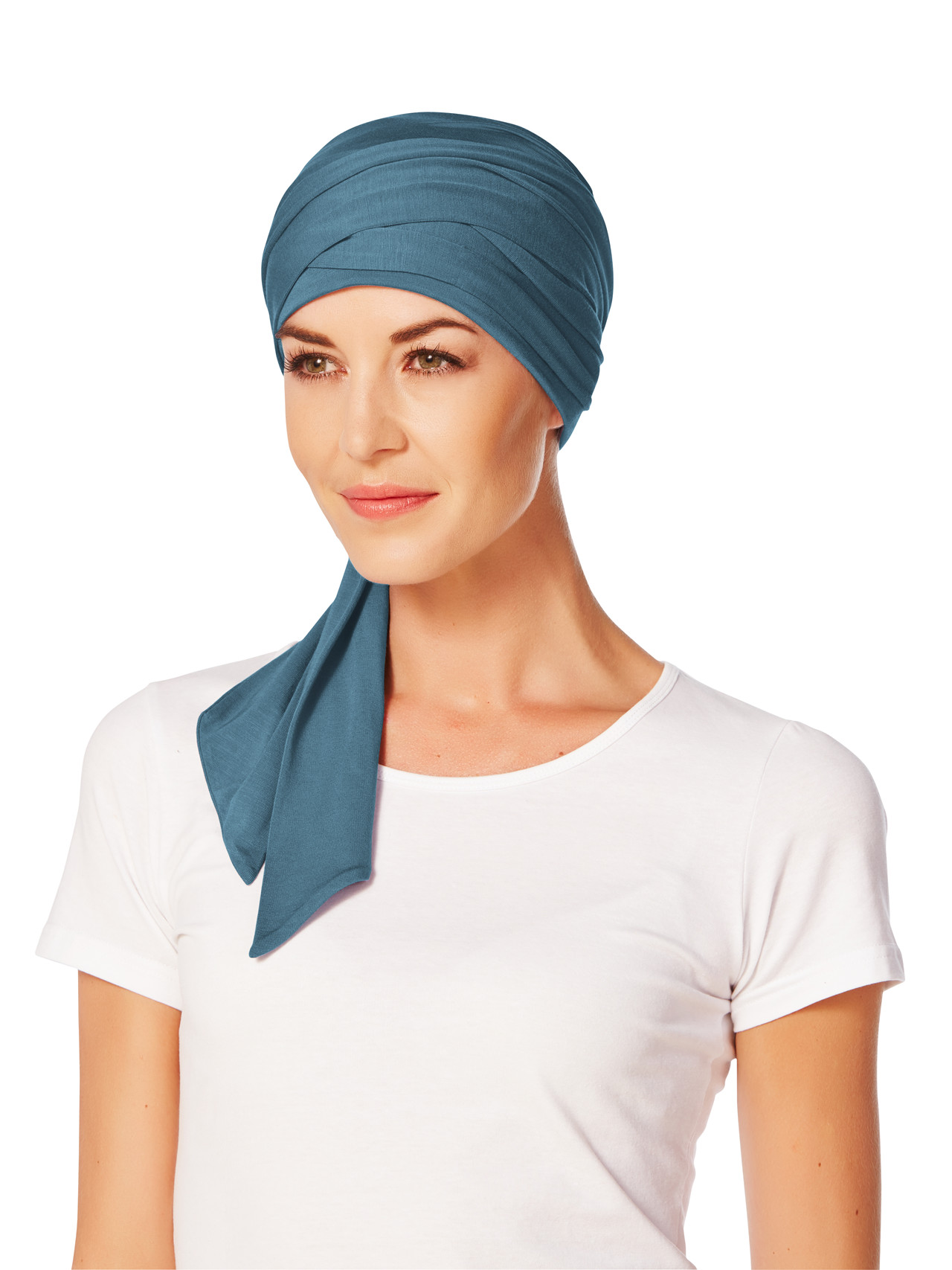 Šatka Christine Headwear Mantra, vzor Ocean Blue