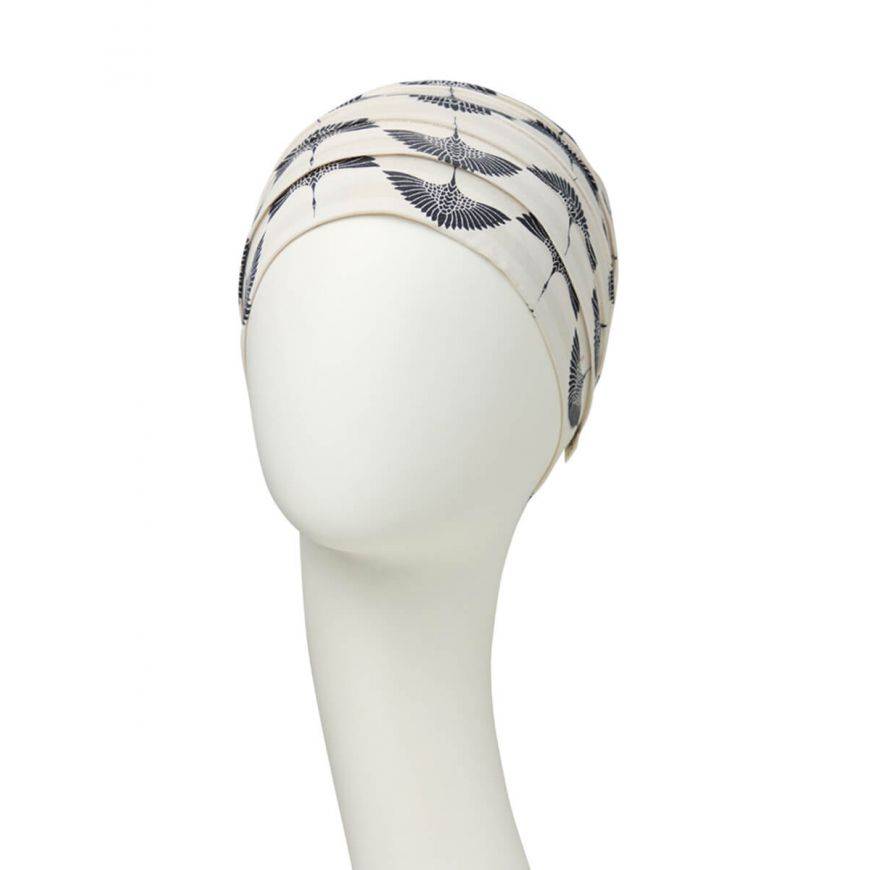 Yoga Turban - farba Swan Lake