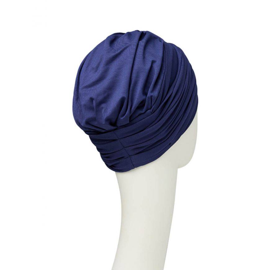 Turban Christine Headwear Shakti, vzor Dark Blue