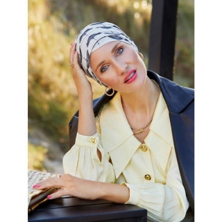 Yoga Turban - farba Swan Lake