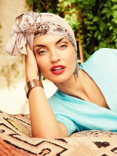 Stuha Boho Spirit Sapphire Ribbon Soft Beige